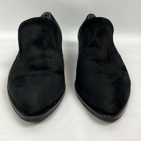 Marc Fisher Kassie Leather Slip on Loafers Black Shoes Size 6.5 - Picture 3 of 8